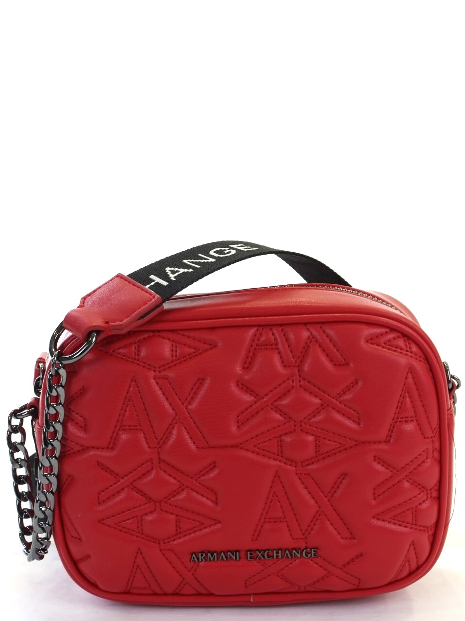 armani exchange red bag